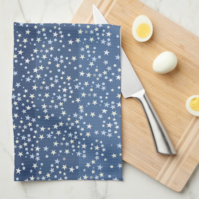 Stars in the Sky Kitchen Towel (Quarter Fold)