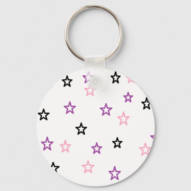 stars keychain (Front)