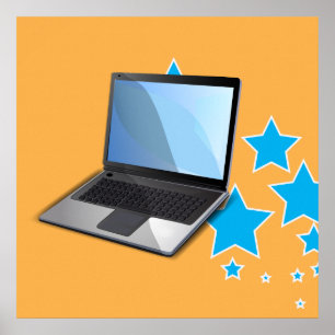 Stars, Laptop Poster
