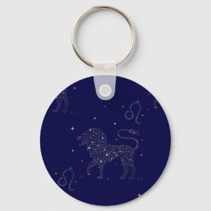 stars leo keychain
