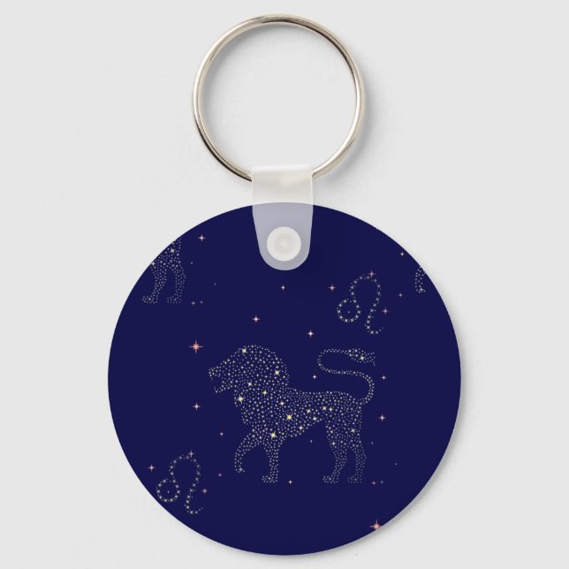 stars leo keychain (Front)