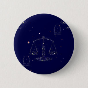 stars libra 2 inch round button