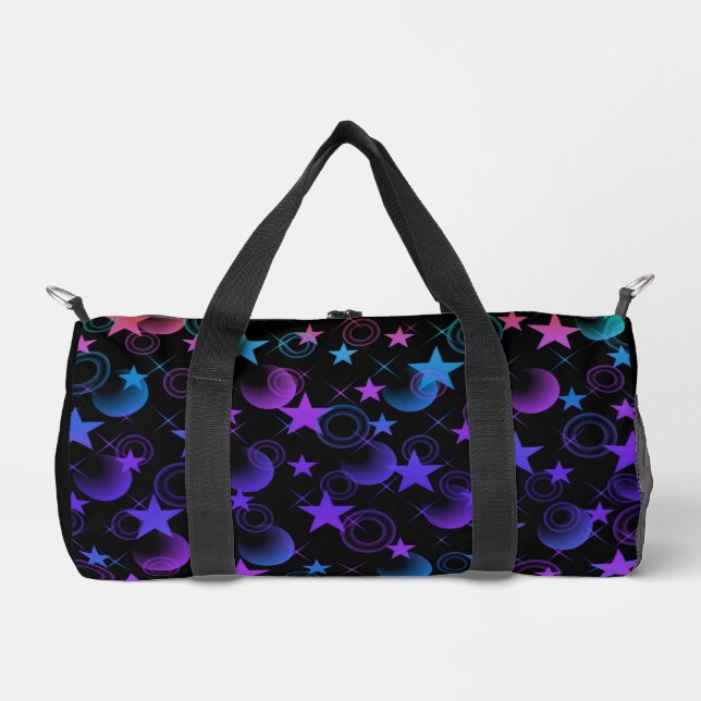 Stars 'n Stuff Pattern Duffle Bag (Front)