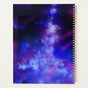 Stars Night Sky Midnight blue sapphire Milky Way  Planner