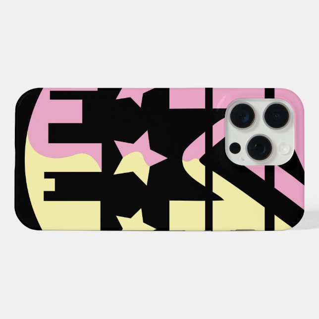 Stars of Approval - A Modern Perspective iPhone Case (Back Horizontal)