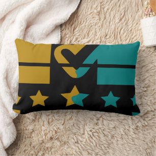 Stars of Approval - A Modern Perspective Lumbar Pillow