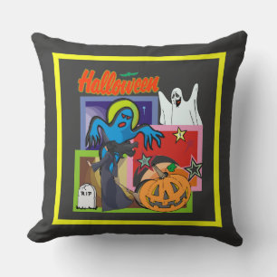 Stars of Halloween - Throw Pillow