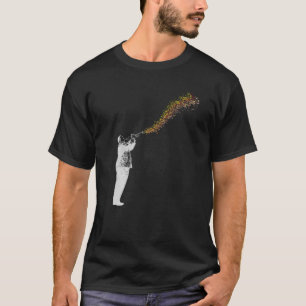 Stars of music-Jazz Trumpet T-Shirt