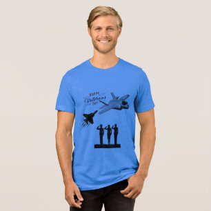 Stars of Sacrifice blue Tri-Blend Shirt