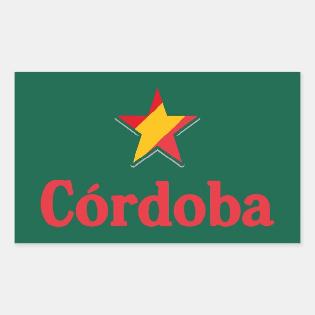 Stars of Spain – Cordoba Sticker (Front)