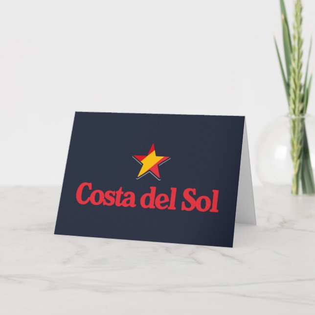 Stars of Spain – Costa del Sol Card (Front)
