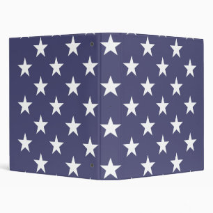 STARS ON BLUE BINDER