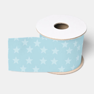 Stars on Blue Grosgrain Ribbon