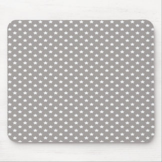 Stars on Grey Mouse Pad