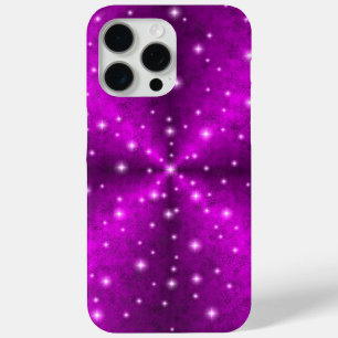 Stars on Rainbow in elephanten-skin leather optic iPhone 15 Pro Max Case