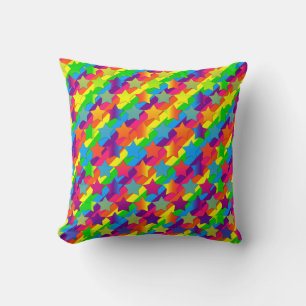 Stars on Stripes-Square Throw Pillow