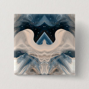 Stars Over Egypt 2 Inch Square Button