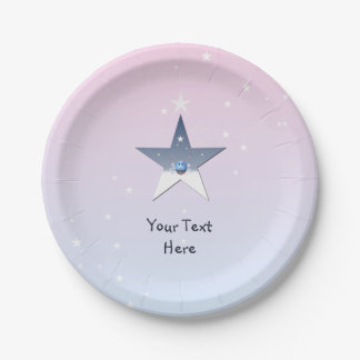 Stars Paper Plate
