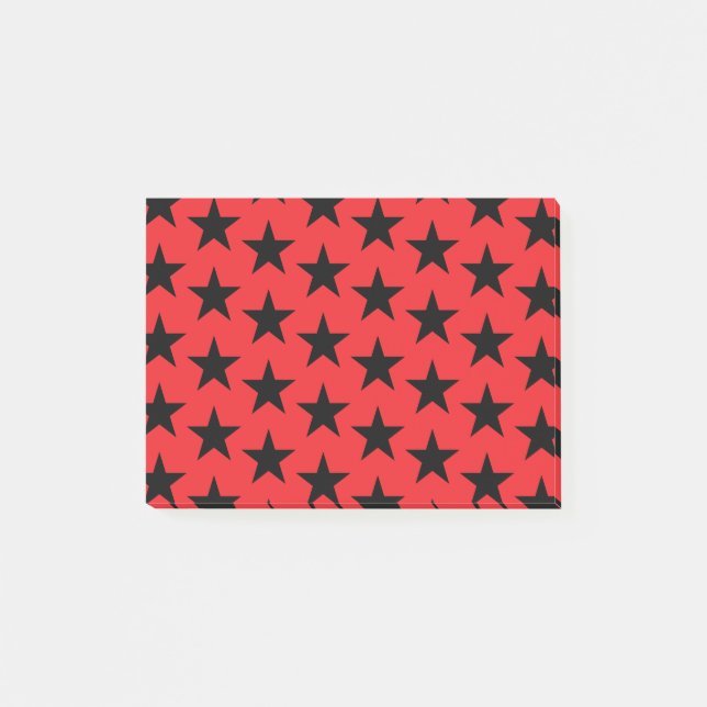 Stars Pattern 10 Post-it Notes (Front)