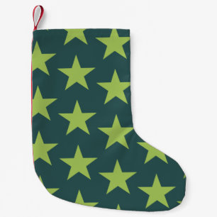 Stars Pattern 17 Small Christmas Stocking