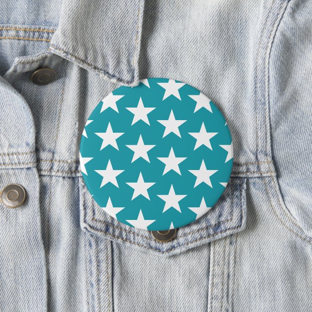 Stars Pattern 19 4 Inch Round Button (In Situ)