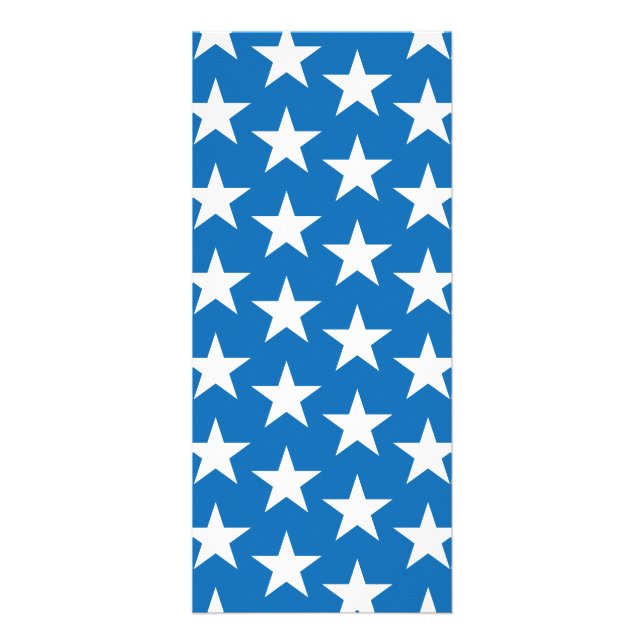Stars Pattern 21 Rack Card (Front)