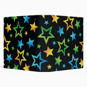 Stars pattern binder