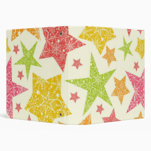 Stars pattern binder