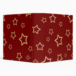 Stars pattern binder