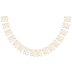 Stars pattern bunting flags
