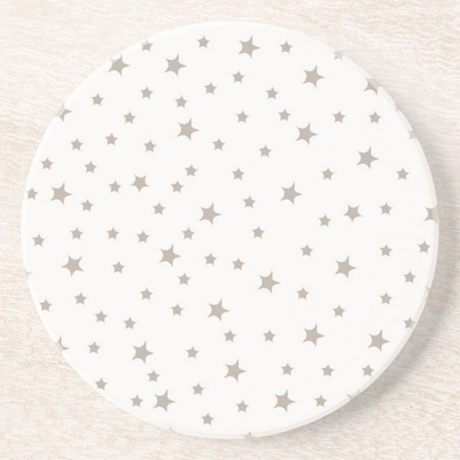 Stars pattern coaster (Front)