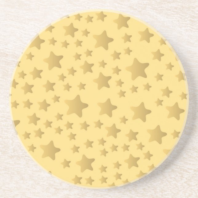 Stars pattern coaster (Front)