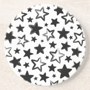 Stars pattern coaster