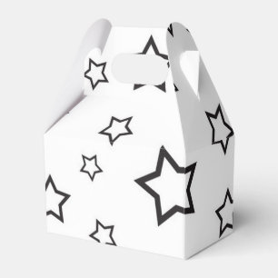 Stars pattern favor box