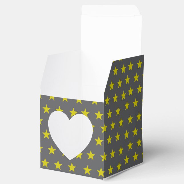 stars pattern favor box (Opened)