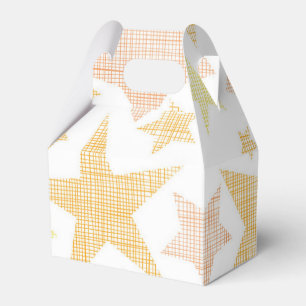 Stars pattern favor box