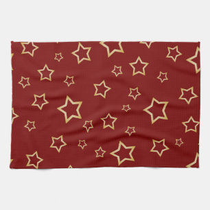 Stars pattern kitchen towel