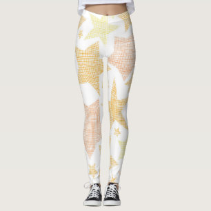 Stars pattern leggings