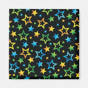 Stars pattern magnet