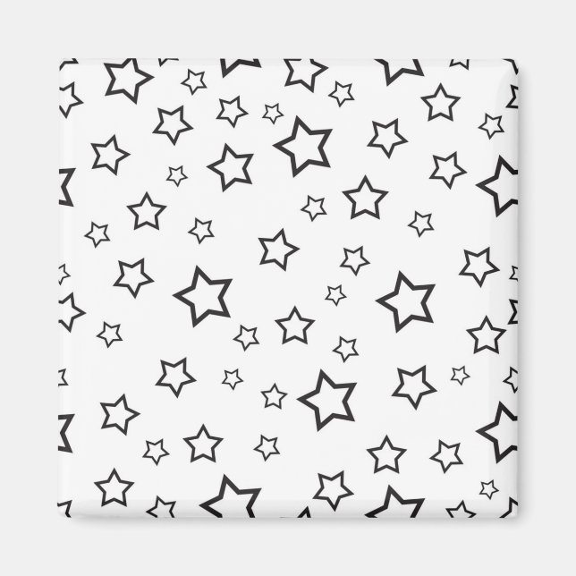 Stars pattern magnet (Front)