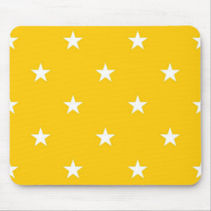Stars pattern mouse pad
