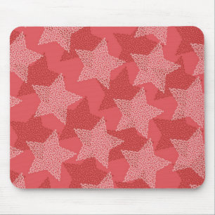 Stars pattern mouse pad