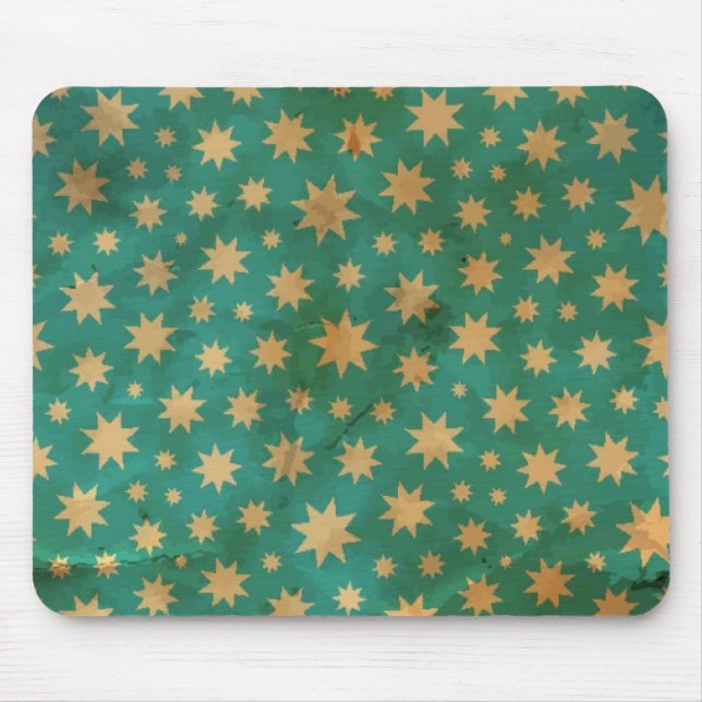 Stars pattern mouse pad (Front)