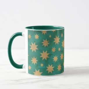 Stars pattern mug