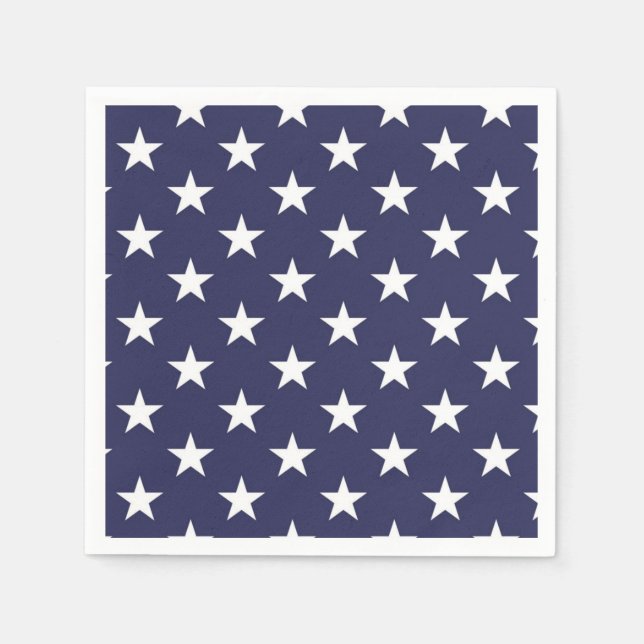 Stars pattern napkin (Front)