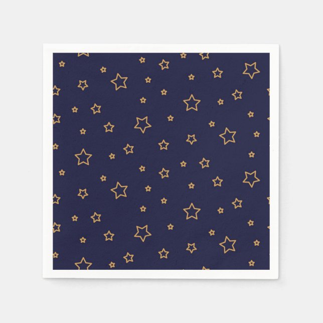 Stars pattern napkin (Front)