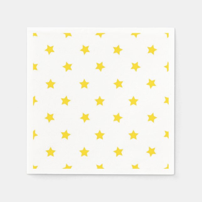 Stars pattern napkin (Front)