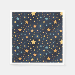 Stars pattern napkin
