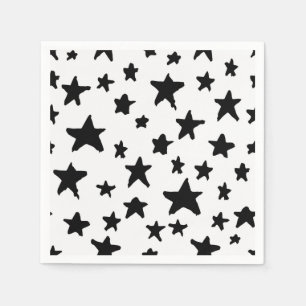 Stars pattern napkin