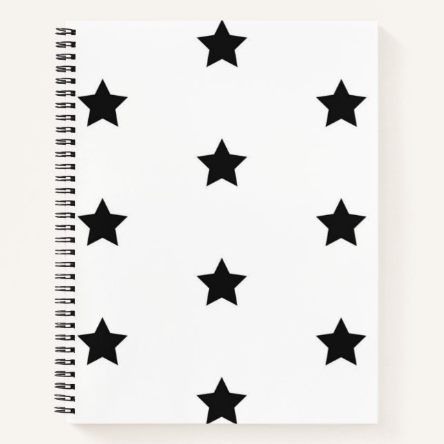 Stars pattern notebook (Front)